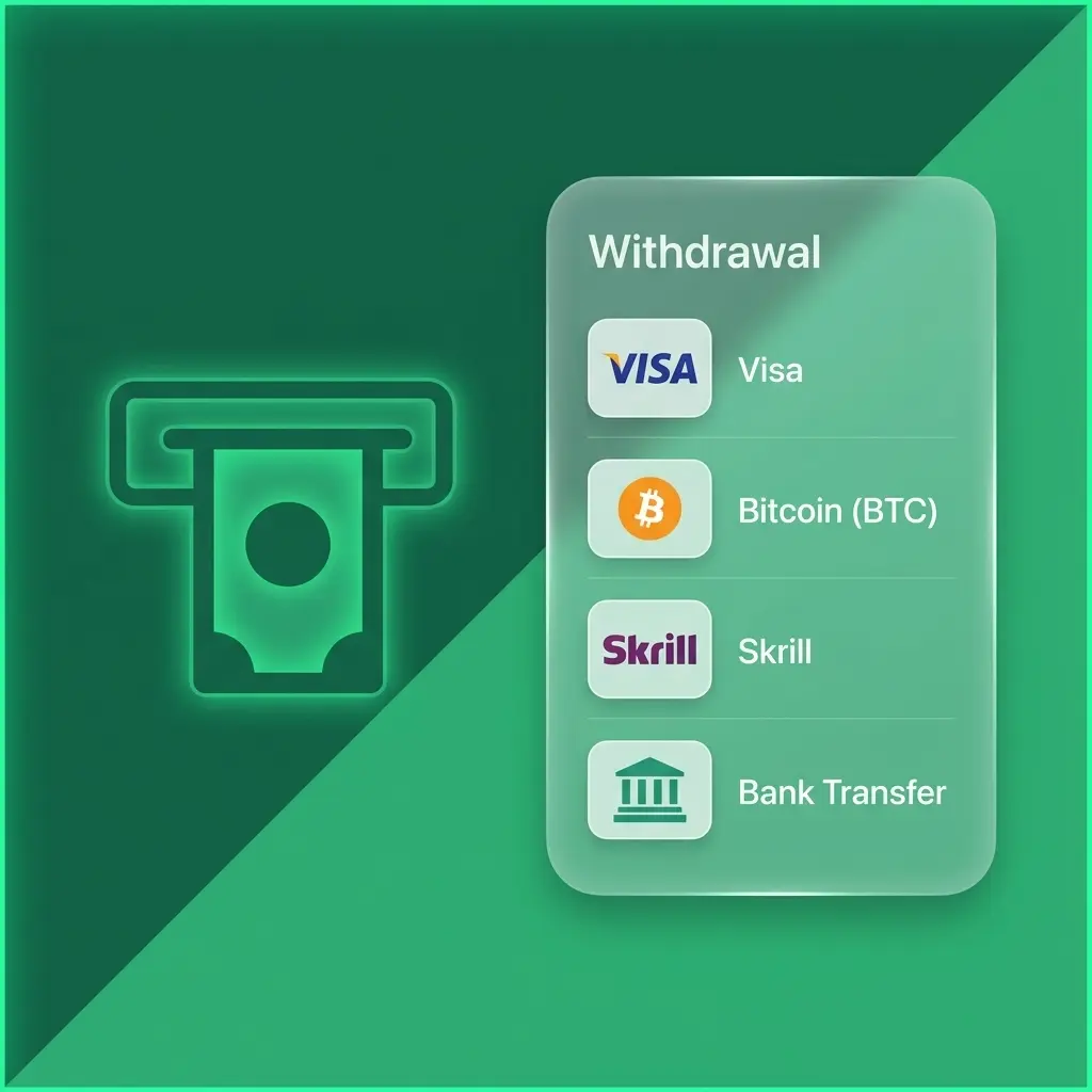 Prelievi Verde Casino sicuri e veloci per giocatori italiani con metodi come Visa, Skrill, Bitcoin e crittografia SSL 256 bit