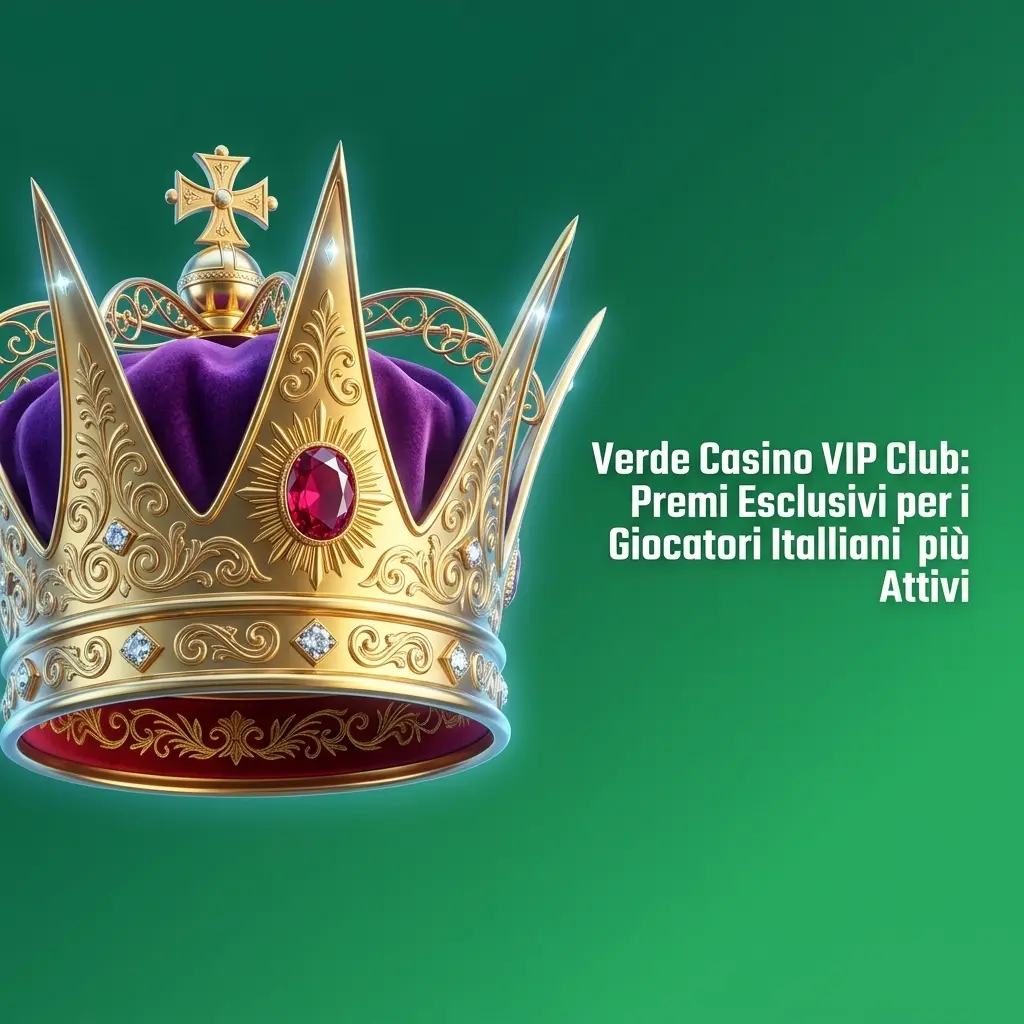Programma VIP Verde Casino: livelli Bronzo, Argento, Oro, Platino e Diamante con premi esclusivi per giocatori italiani